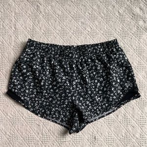 ‼️BOGO SALE‼️ RBX Performance Floral Black and White Athletic Shorts